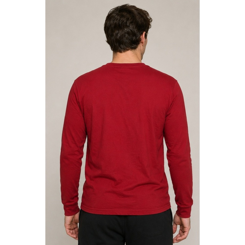 Captivating Alabama Crimson Tide Mens Long Sleeve T-Shirt Crimson Red Medium NWT - Picture 2 of 8